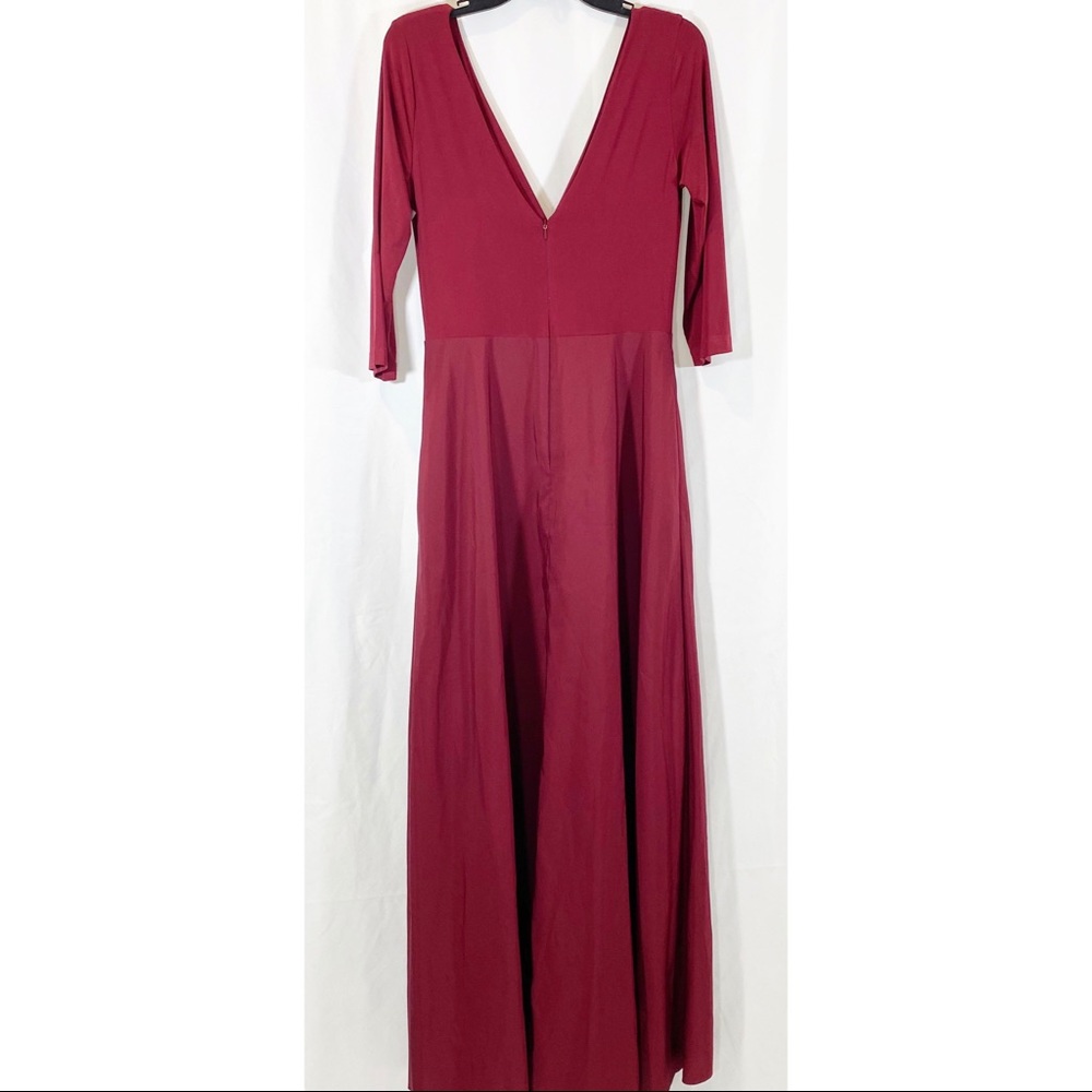 BOGOF! Alfred Sung Marocain Jersey-Bodice gown - Picture 3 of 10